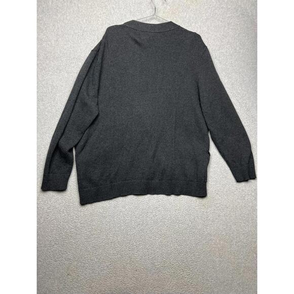 J.Jill V-Neck Button Front Cardigan Sweater XL Wool Cashmere Blend Grandma Core - Picture 2 of 9